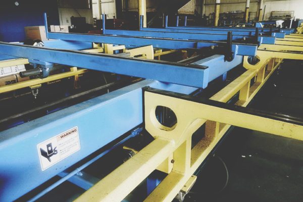 Electro-Tech Centerless Grinding Bar Automatic Feed Table